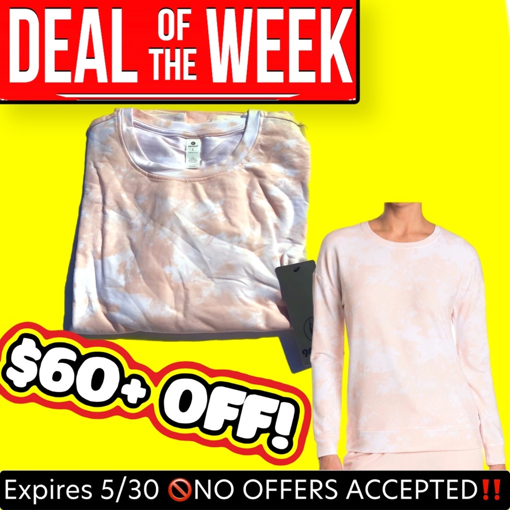 🔥🆕 90 degree by reflex tie dye modal sweatshirt buttery soft